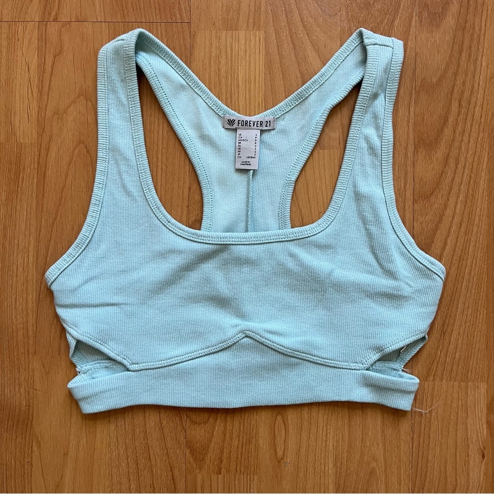 Forever 21 crop sports top